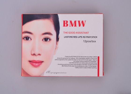 China BMW-bilden aktuelle betäubende Sahnelippenaufkleber für Dauerhaftes Lippentätowierung fournisseur