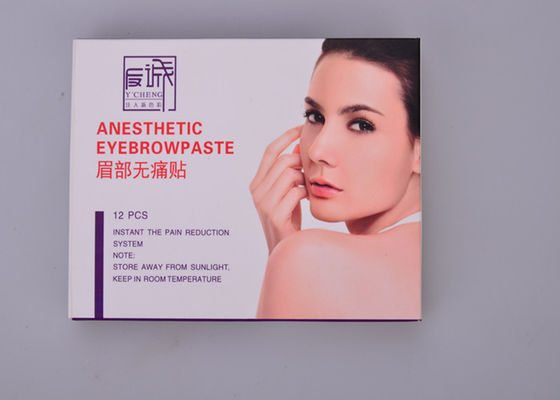 China Keine Schmerz-Augenbrauen-sofortige betäubende Paste vor defekter Augenbrauen-Haut fournisseur