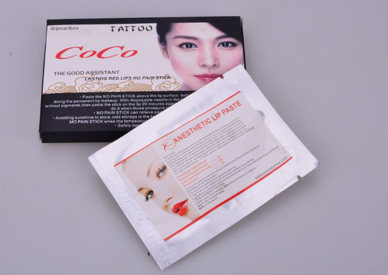 China Schmerzlose Flecken-Tätowierungs-betäubende Creme für dauerhafte Make-uptätowierungs-Lippe fournisseur