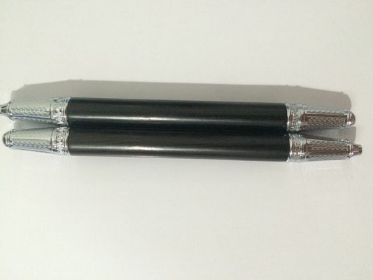 China manueller Tätowierungs-Stift Augenbraue 5D Microblading mit hölzernem doppeltem Kopf, kosmetischer Tätowierungs-Stift fournisseur