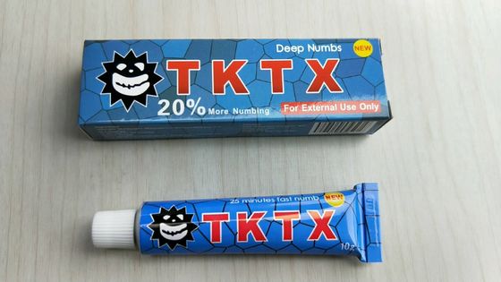 China Das neue Tätowierungs-Betäuben sahnen durchbohrende Make-updauerhafte Augenbraue 10g TKTX 20% fournisseur