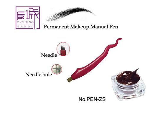 China Mini Manual Tattoo Pen für Augenbrauen-dauerhaftes Make-upsperrasten-Gerät fournisseur