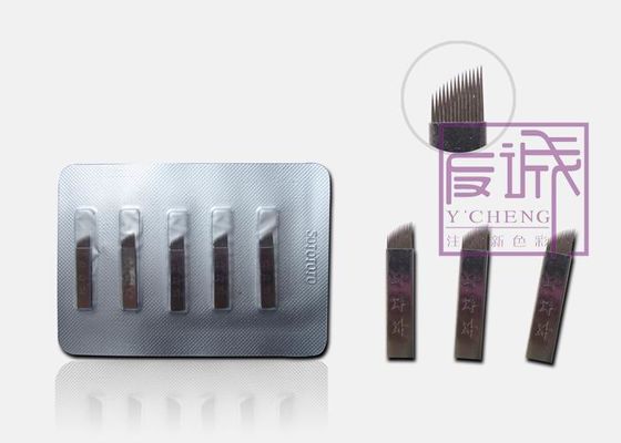 China 3 sterile lose dauerhafte Make-upnadeln Stern Premade für manuellen Tätowierungs-Stift fournisseur