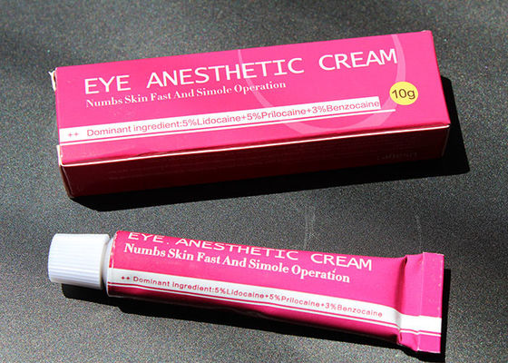 China Neue saubere 5% Prilocaine Tätowierungs-betäubende Creme der Augen-Schleimhaut-Haut- fournisseur