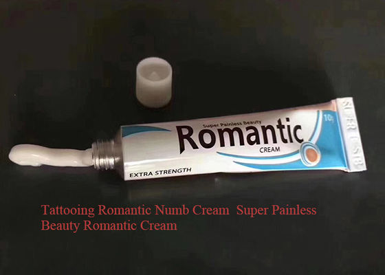China Weiße romantische Superschönheit Lidocaine-Schmerzlinderungs-Tätowierungs-Betäubungsmittel-Creme fournisseur