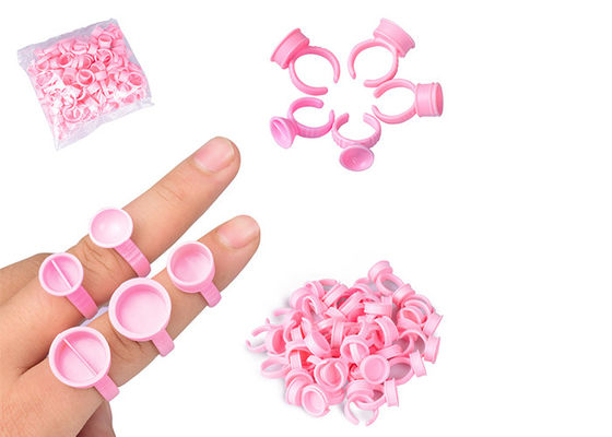 China Halb dauerhafte Tätowierungs-Ausrüstungs-Versorgungs-rosa Tinte Ring Holder fournisseur