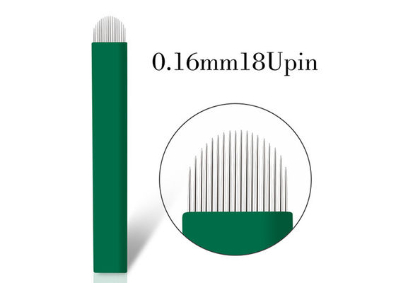 China Nano-0.16MM U Microblading-Nadeln Augenbraue scharfer Klinge fournisseur