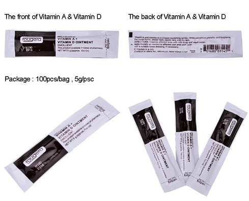 Fougera-Vitamin-Salbe 5G A und d-Antinarben-dauerhafte Make-upausrüstung 1