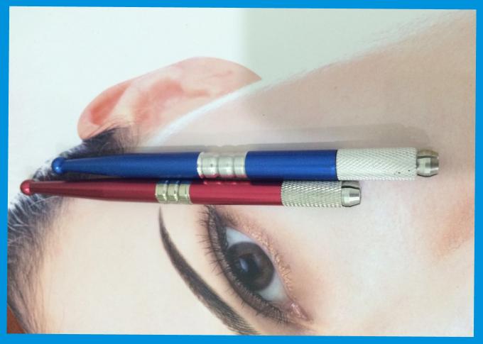 Manuelle Tätowierung Pen Microblading Pen With Microblades Soems für das Tätowieren der Augenbraue 3D 0