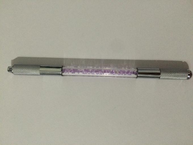 Tätowierungs-Stift Crystal Material Doubel Head Eyebrows Microblading für dauerhaftes Make-up 0