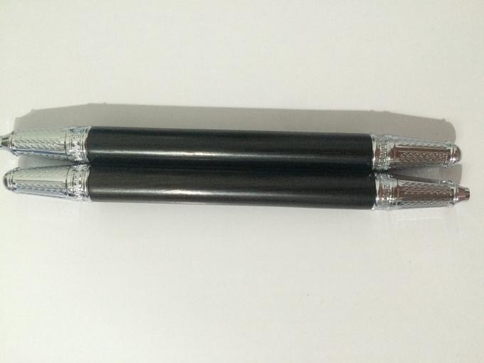 manueller Tätowierungs-Stift Augenbraue 5D Microblading mit hölzernem doppeltem Kopf, kosmetischer Tätowierungs-Stift 0