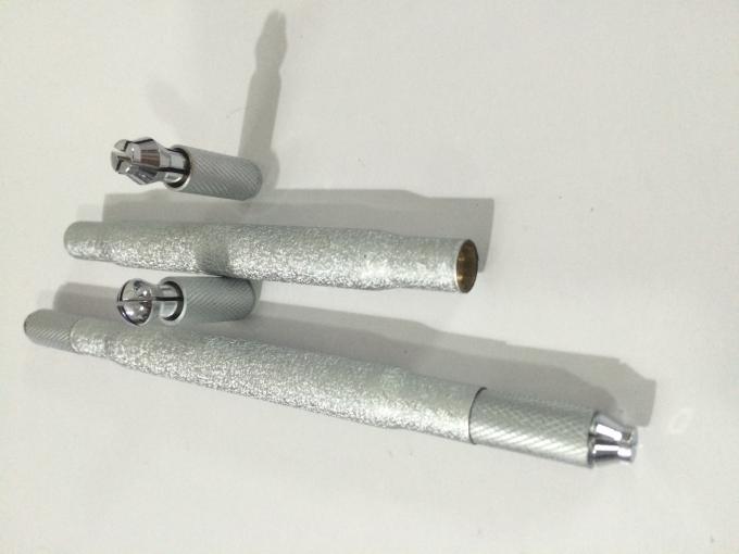 Doppelter manueller Tätowierungs-Aluminiumstift des Kopf-5D Microblading, Augenbrauen-Tätowierungs-Stift 1