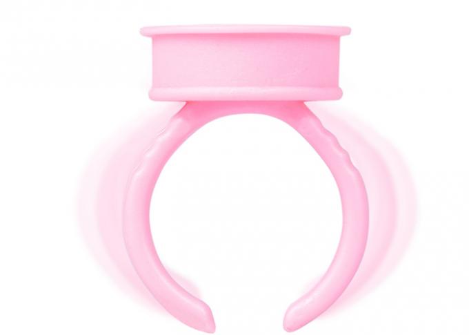Halb dauerhafte Tätowierungs-Ausrüstungs-Versorgungs-rosa Tinte Ring Holder 0