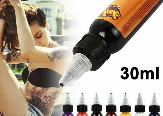 25 Tätowierungs-Tinten-Körper Art Pigment der Farbe30ml/bottle ewiger 0