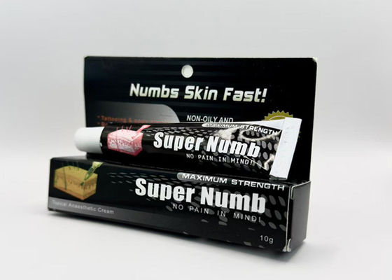 China 10G Permanent Make-up Super Taub Tattoo Betäubungscreme für Augenbrauen / Lippen / Eyeliner fournisseur