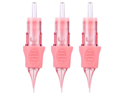 China Pink-Professionelle Permanent Make-up-Kartuschen Nadeln fournisseur