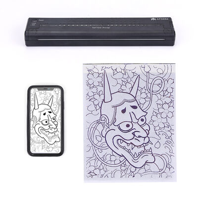 China 12000 mAh Mini Tattoo Schablone Drucker Thermische Kopierer Maschine Wireless Transfer Drucker Tattoo Drucker Maschine fournisseur