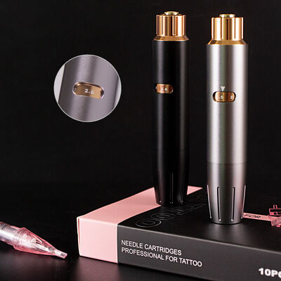 China Dermographe Maquillage Rotary Tattoo Machine Digital Tattoo Gun Permanent Makeup Machine With Adjustment Stroke 2.3 to 2.7 fournisseur