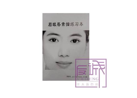 China Dauerhafte Make-uptätowierung Art Design Book für Praxis fournisseur