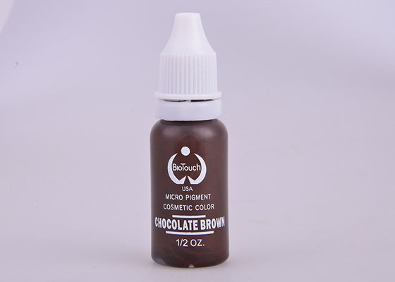 China Schokoladenbraune ewige Tätowierungs-Mikropigment-Emulsion /Light Brown für Braue fournisseur