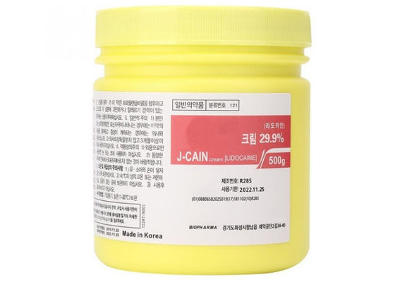 China 290,9% J-CAIN PMU Anästhetische Schnelle Haut Tattoo Taubheitscreme 500G fournisseur