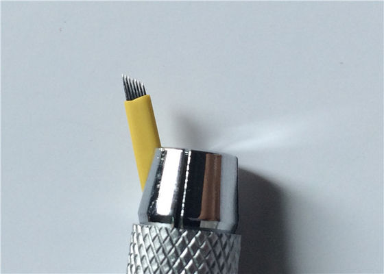 0.25mm 7 Nadel-Edelstahl der Stiftaugenbrauen-3D Microblading für dauerhaftes Make-up fournisseur