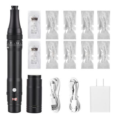 Populärer drahtloser Tattoo-Pistolen-Körpermaschine Länge 136*20mm Mikroblading Kabellose PMU-Maschine für Augenbrauen Haarschlag Augenbraue fournisseur