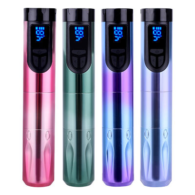 14500mAh Reserve Batterie Strom drahtlose Tätowiermaschine mit LCD-Display und austauschbare Batterie Flugzeug Aluminium Design fournisseur