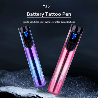 14500mAh Reserve Batterie Strom drahtlose Tätowiermaschine mit LCD-Display und austauschbare Batterie Flugzeug Aluminium Design fournisseur