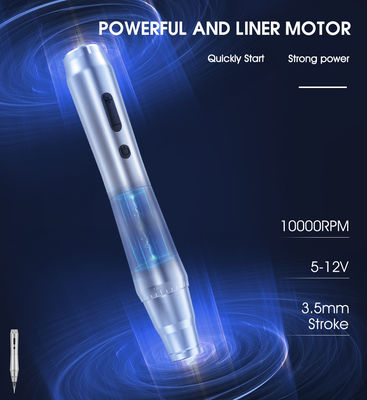 Drahtlose Dermographie-Maschine SPMU Kabellose Augenbraue Permanente Make-up Universalpatrone Mikrobladermaschine Tätowierfeder fournisseur