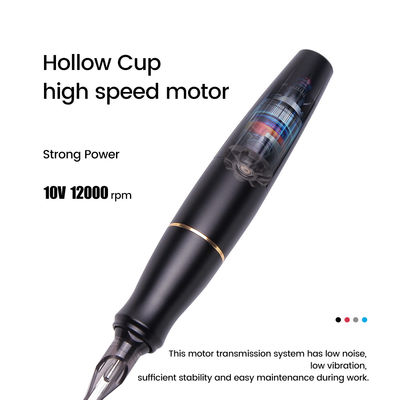 Motor ohne Kern Edelstahl Rot Mikrobladen Augenbrauen Lippen Eyeliner Tattoo Pistole fournisseur