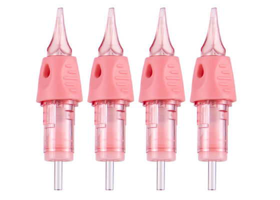 Pink-Professionelle Permanent Make-up-Kartuschen Nadeln fournisseur