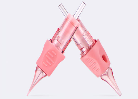 Pink-Professionelle Permanent Make-up-Kartuschen Nadeln fournisseur