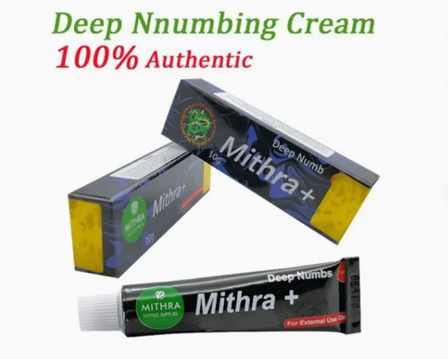 Professionelle Mithra Tätowierung Betäubung Creme 10g Anästhetische Mikrobladen Versorgung fournisseur