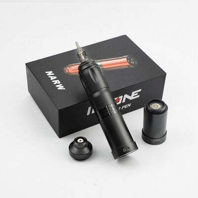 INKONE NARW Marke Digitale LCD Touchscreen Anzeige 1800mAh Batterie Tätowierfeder Mikropigmentierungsmaschine Wireless Tätowiermaschine fournisseur