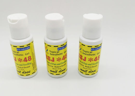 SSJ48 Tätowierungsbetäubende Creme Augenbrauen Mikrobladen Schmerzloses Gel fournisseur
