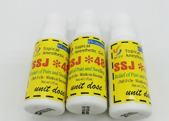 SSJ48 Tätowierungsbetäubende Creme Augenbrauen Mikrobladen Schmerzloses Gel fournisseur