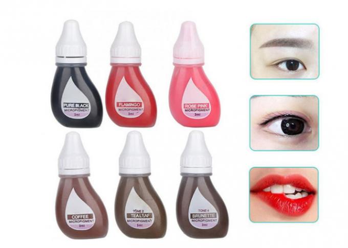 Dauerhaftes Make-upmikropigment Biotouch rein für Lippentätowierungs-Maschinen-Tinte 0