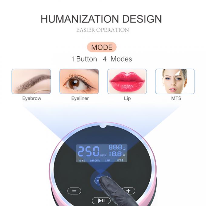 Digitale professionelle Mikroblader-Maschine mit permanenten Rotations-Tattoo-Maschine-Stift 5
