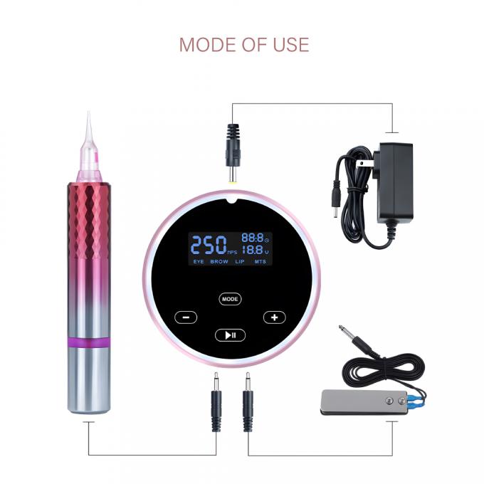 Digitale professionelle Mikroblader-Maschine mit permanenten Rotations-Tattoo-Maschine-Stift 7