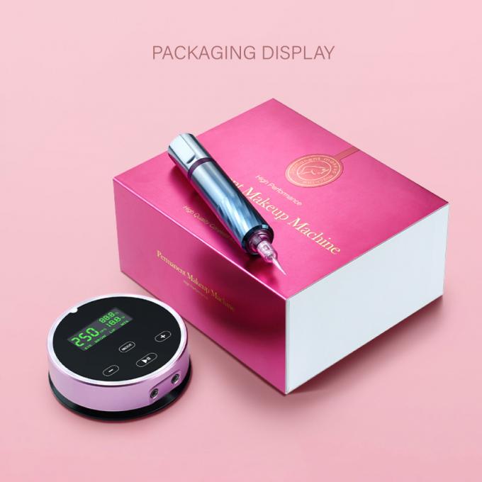 Leistungsstarke universelle Lippenbrauen-Mikroblading-Maschine Elektrische Permanente Make-up mit Touchscreen-Panel und Drehmaschine 11