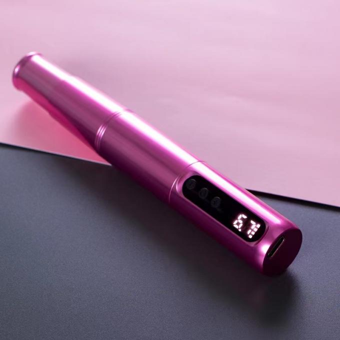 Kopfhaut Mikropigmentierung Augenbraue Eyeline Lippe Rotations-Tattoo-Patronen Stift Edelstahl mit elektrischer Batterie 8