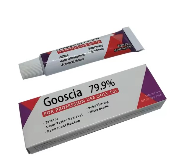 790,9% Goosica Permanent Make-up Tattoo Gel, Augenbrauen Tattoo Creme Dr. Numb 0