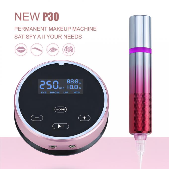 Digitale rotierende Batterie, Kernlose Tattoo-Pistole, Tattoo-Stift, drahtlose Tattoo-Maschine mit 1800 Mah 4