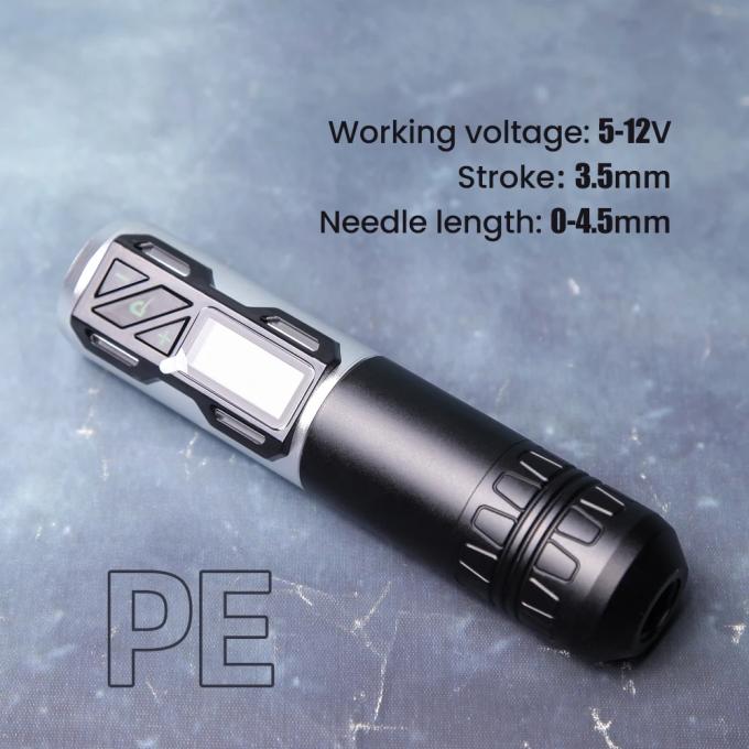 Digitale rotierende Batterie, Kernlose Tattoo-Pistole, Tattoo-Stift, drahtlose Tattoo-Maschine mit 1800 Mah 18