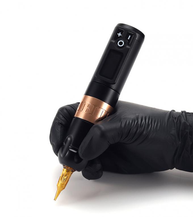 Ambition Soldier Digitalanzeige, elektrische T&auml;towierpistole, kabellose Maschine, rotierende T&auml;towierstiftmaschine f&uuml;r T&auml;towierer 24