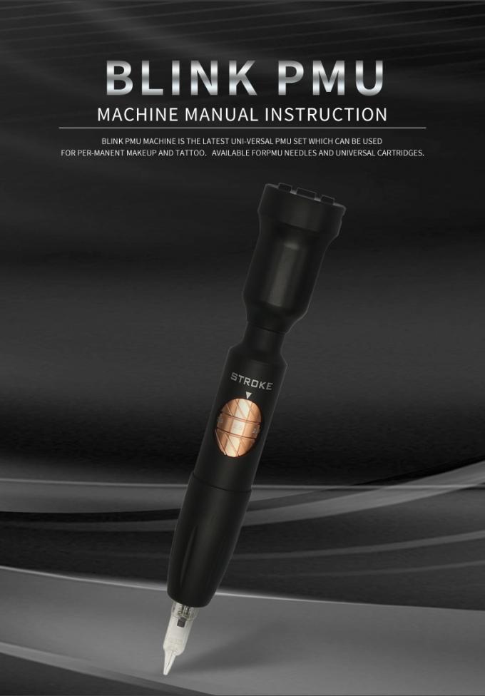 Dermograph Make-up Digital drahtlose Batterie Drehtattoo-Maschine Permanente Make-up Tattoo-Pistole 0