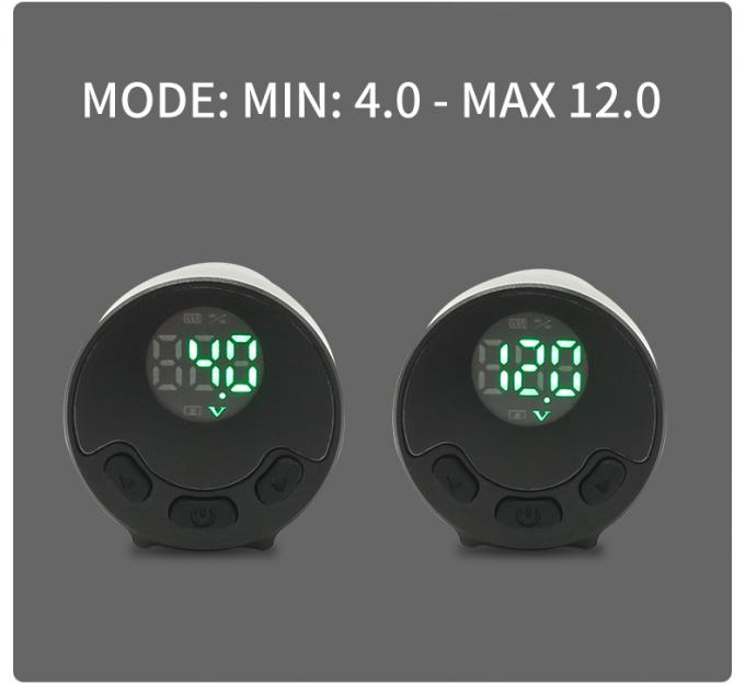 Dermograph Make-up Digital drahtlose Batterie Drehtattoo-Maschine Permanente Make-up Tattoo-Pistole 6