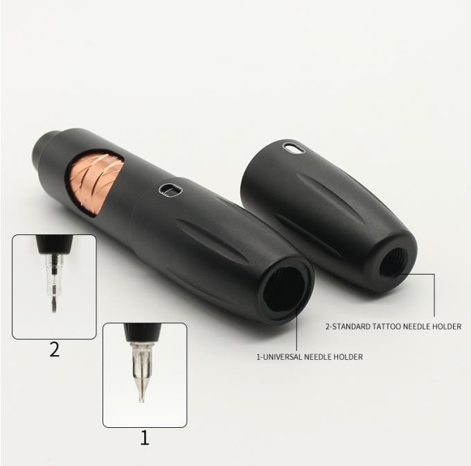 Dermograph Make-up Digital drahtlose Batterie Drehtattoo-Maschine Permanente Make-up Tattoo-Pistole 12