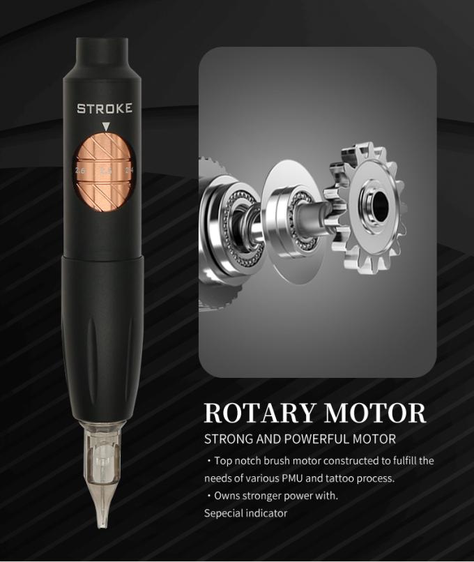 Dermograph Make-up Digital drahtlose Batterie Drehtattoo-Maschine Permanente Make-up Tattoo-Pistole 10